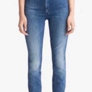 Mother High Waisted Looker Ankle Double Shot Espresso A10 Size 31